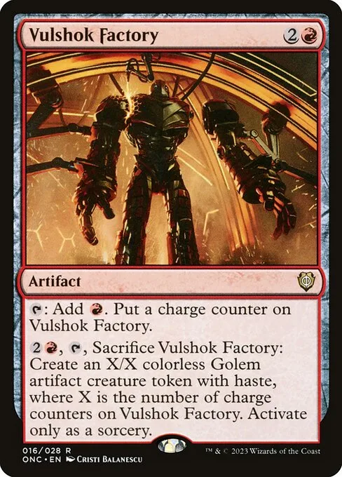 Vulshok Factory · Phyrexia: All Will Be One Commander 16/174
