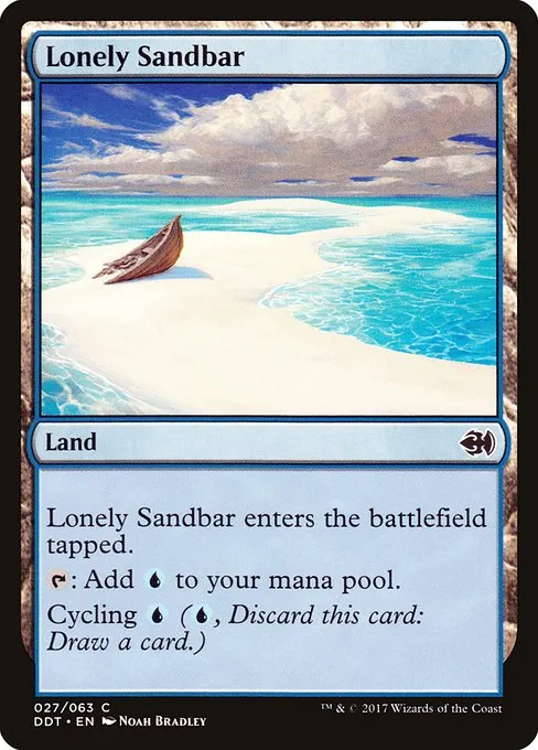 Lonely Sandbar · Duel Decks: Merfolk vs. Goblins 27/63