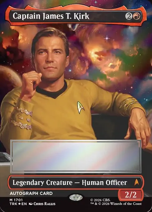 Captain James T. Kirk · Star Trek 1701