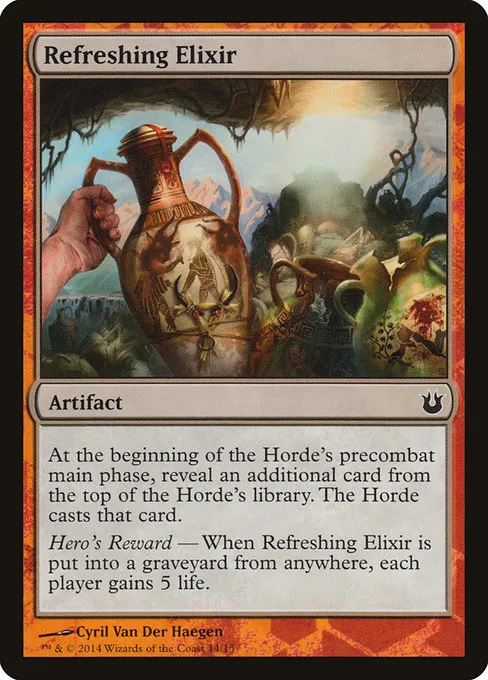 Refreshing Elixir · Battle the Horde 14/15