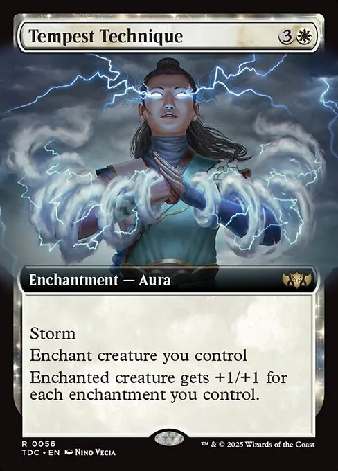 Tempest Technique · Tarkir: Dragonstorm Commander 56/413