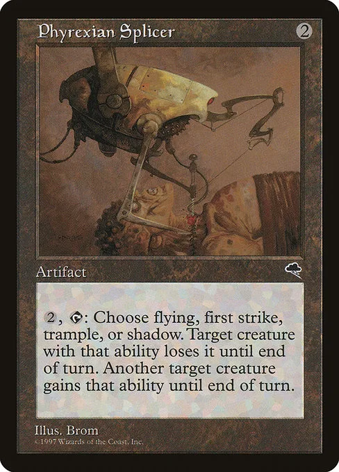 Phyrexian Splicer · Tempest 303/350