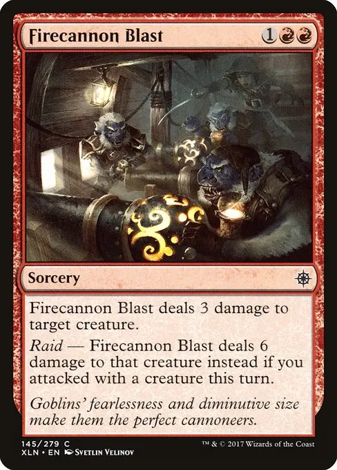 Firecannon Blast · Ixalan 145/289