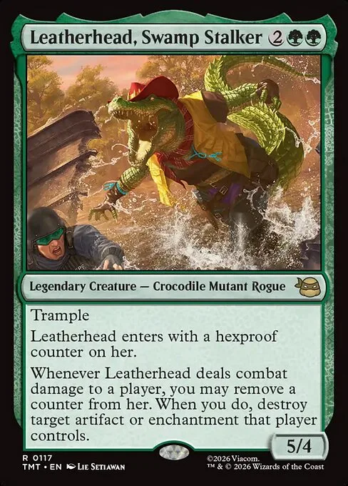 Leatherhead, Swamp Stalker · Teenage Mutant Ninja Turtles 117/320