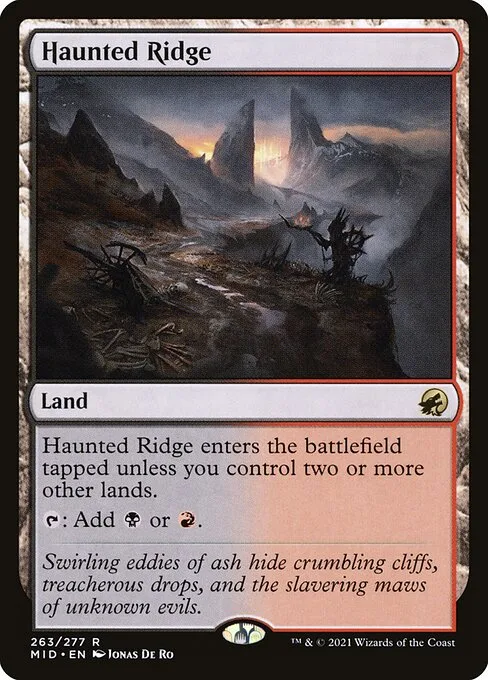 Haunted Ridge · Innistrad: Midnight Hunt 263/399