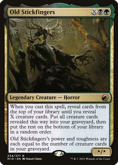 Old Stickfingers · Innistrad: Midnight Hunt 234/399