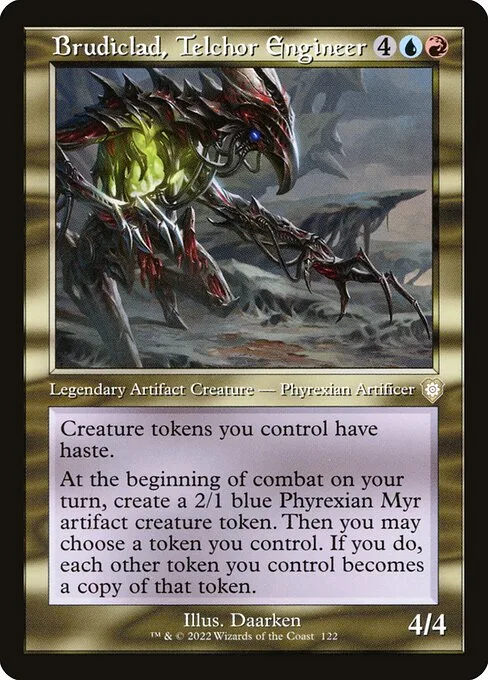 Brudiclad, Telchor Engineer · The Brothers' War Commander 122/209