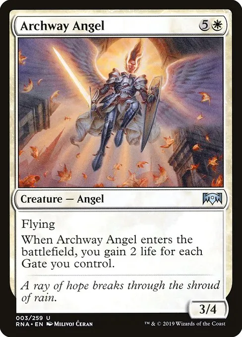 Archway Angel · Ravnica Allegiance 3/273