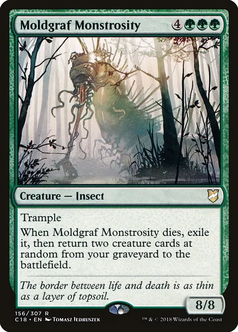 Moldgraf Monstrosity · Commander 2018 156/307