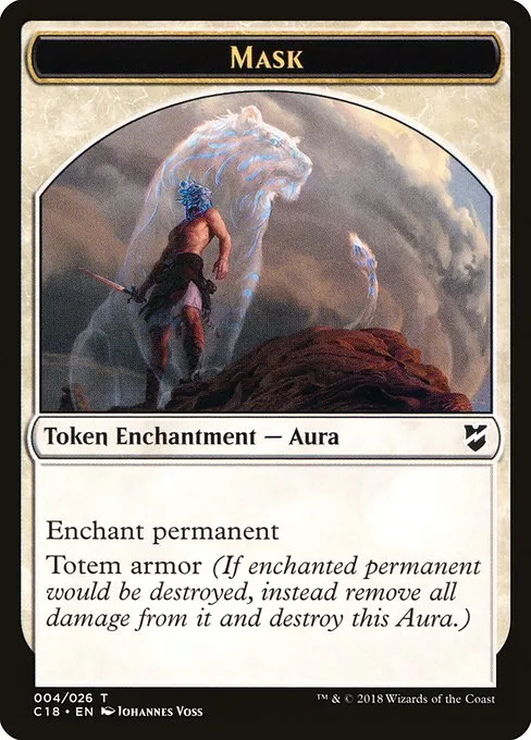 Mask · Commander 2018 Tokens 4/26