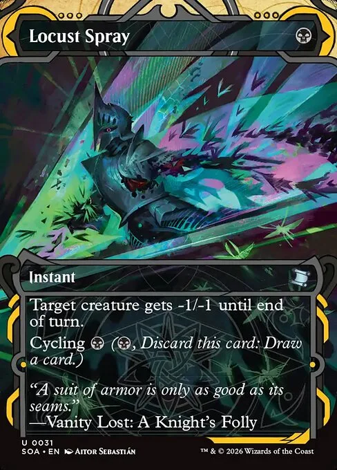 Locust Spray · Secrets of Strixhaven Mystical Archive 31/195