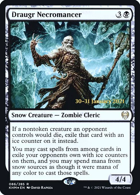 Draugr Necromancer · Kaldheim Promos 86s/158