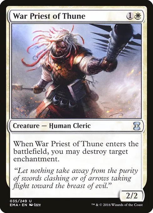 War Priest of Thune · Eternal Masters 35/249