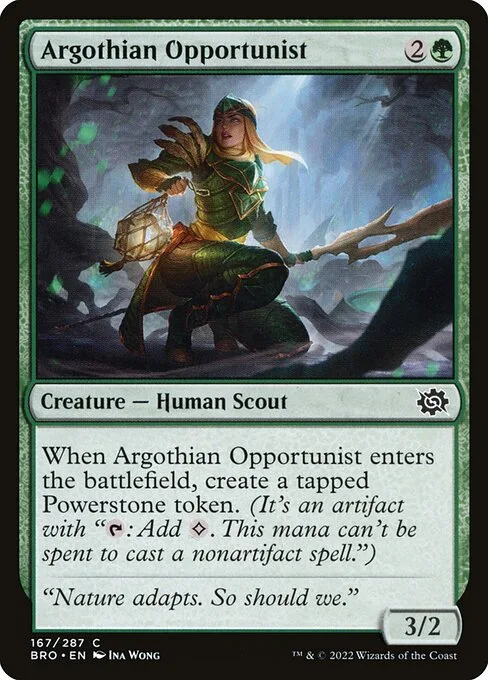 Argothian Opportunist · The Brothers' War 167/399