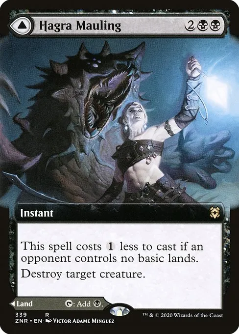Hagra Mauling // Hagra Broodpit · Zendikar Rising 339/407