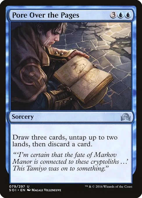 Pore Over the Pages · Shadows over Innistrad 79/302