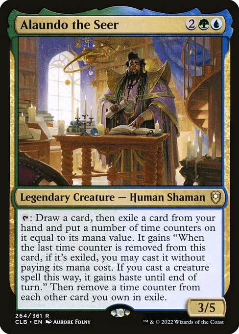 Alaundo the Seer · Commander Legends: Battle for Baldur's Gate 264/936