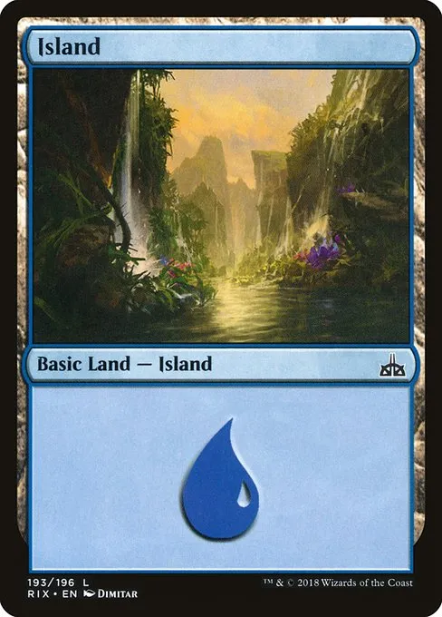 Island · Rivals of Ixalan 193/205