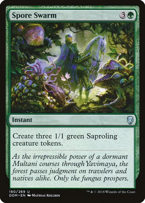 Spore Swarm · Dominaria 180/280