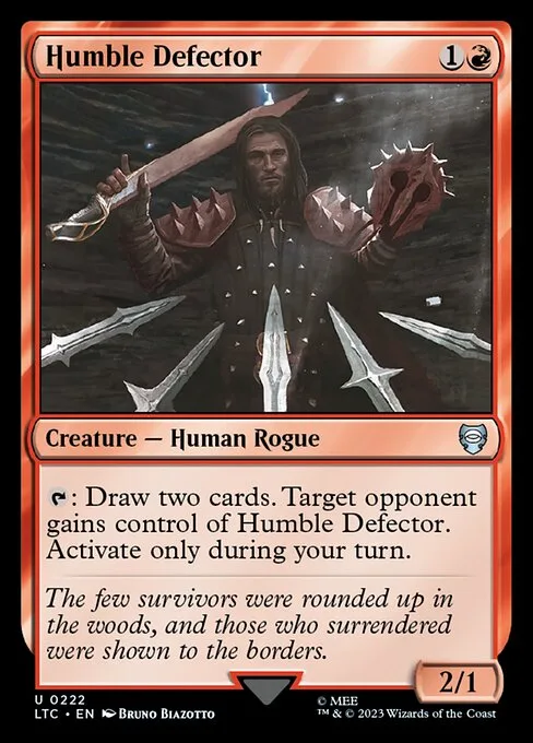 Humble Defector · Tales of Middle-earth Commander 222/591