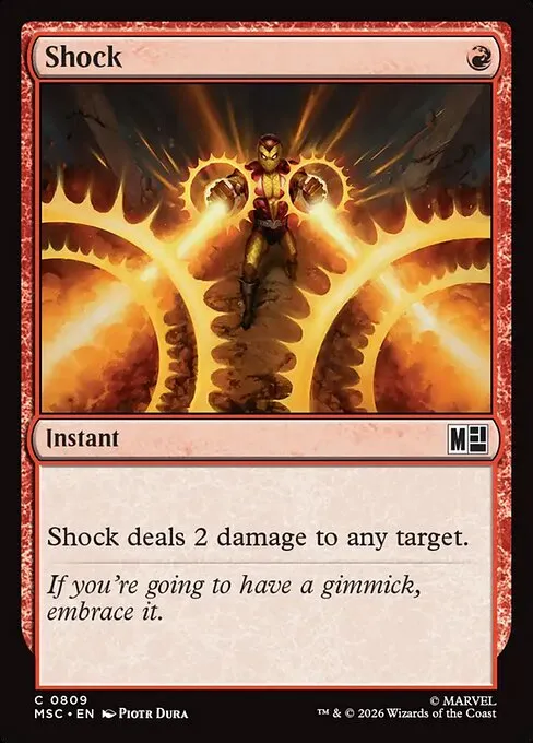 Shock · Marvel Super Heroes Commander 809/9