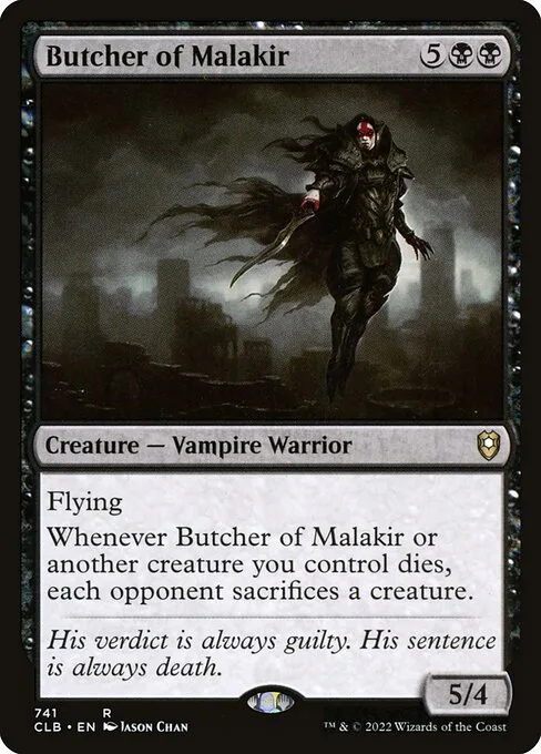 Butcher of Malakir · Commander Legends: Battle for Baldur's Gate 741/936