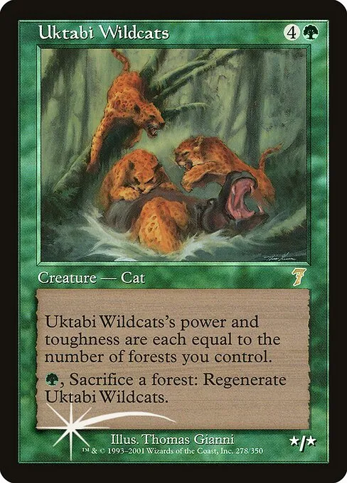 Uktabi Wildcats · Seventh Edition 278★/708