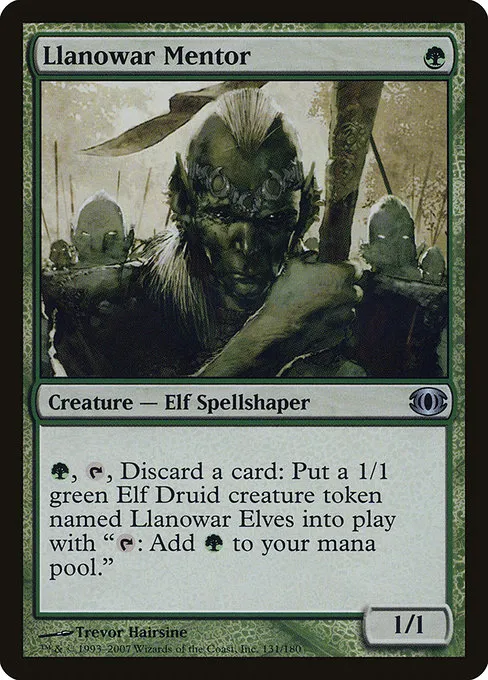 Llanowar Mentor · Future Sight 131/180
