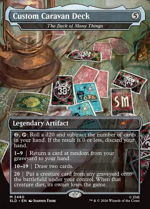 The Deck of Many Things · Secret Lair Drop 2460/2547