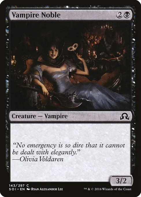 Vampire Noble · Shadows over Innistrad 143/302