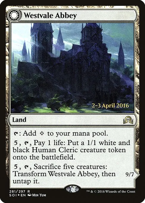 Westvale Abbey // Ormendahl, Profane Prince · Shadows over Innistrad Promos 281s/90
