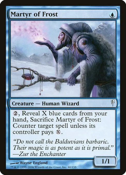 Martyr of Frost · Coldsnap 40/155