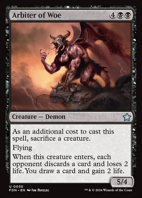 Arbiter of Woe · Foundations 55/771