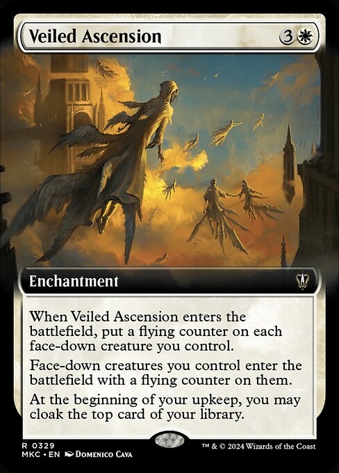 Veiled Ascension · Murders at Karlov Manor Commander 329/358