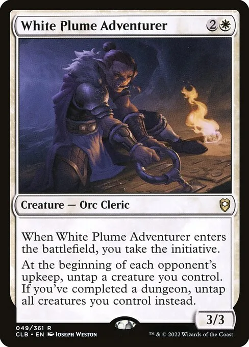 White Plume Adventurer · Commander Legends: Battle for Baldur's Gate 49/936