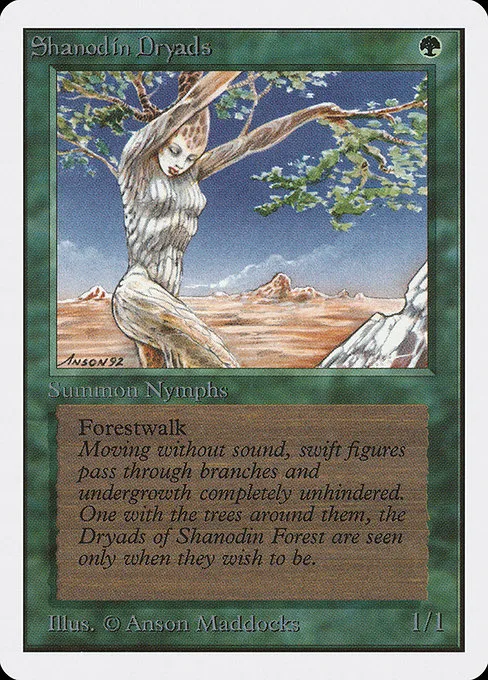Shanodin Dryads · Unlimited Edition 217/302