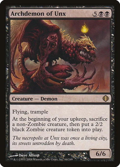 Archdemon of Unx · Shards of Alara 64/250