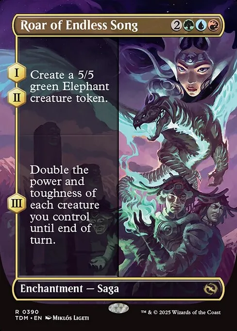 Roar of Endless Song · Tarkir: Dragonstorm 390/427