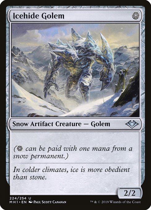 Icehide Golem · Modern Horizons 224/255