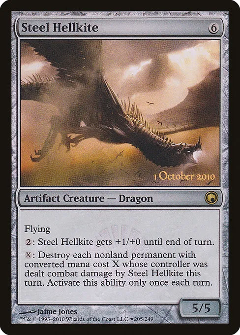 Steel Hellkite · Scars of Mirrodin Promos 205★/4