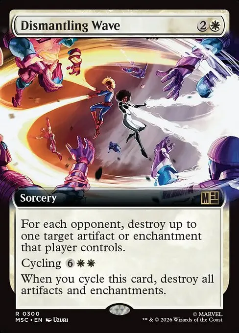 Dismantling Wave · Marvel Super Heroes Commander 300/9