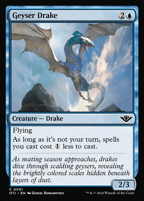 Geyser Drake · Outlaws of Thunder Junction 51/374