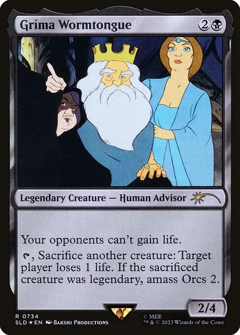 Gríma Wormtongue · Secret Lair Drop 734/2547