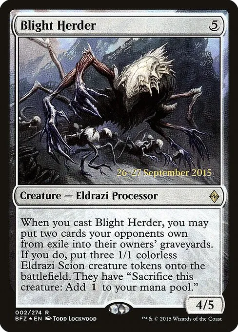 Blight Herder · Battle for Zendikar Promos 2s/90