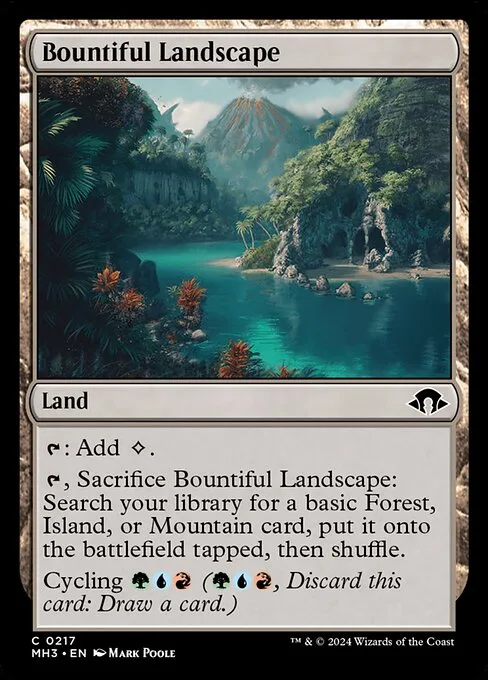 Bountiful Landscape · Modern Horizons 3 217/528
