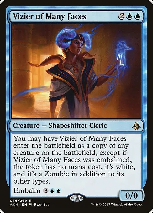 Vizier of Many Faces · Amonkhet 74/287