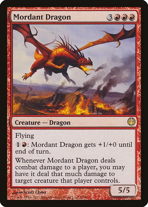 Mordant Dragon · Duel Decks: Knights vs. Dragons 58/81