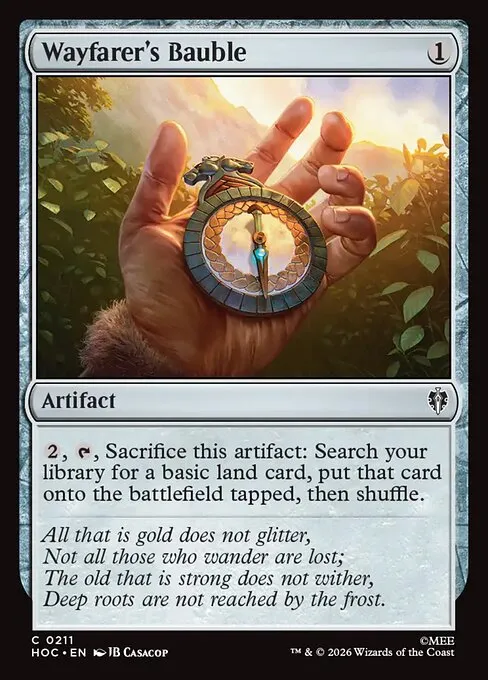 Wayfarer's Bauble · The Hobbit Commander 211/7