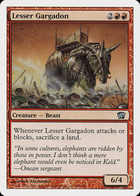 Lesser Gargadon · Eighth Edition 199/711