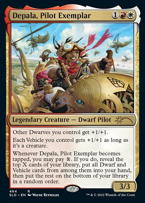 Depala, Pilot Exemplar · Secret Lair Drop 464/2547